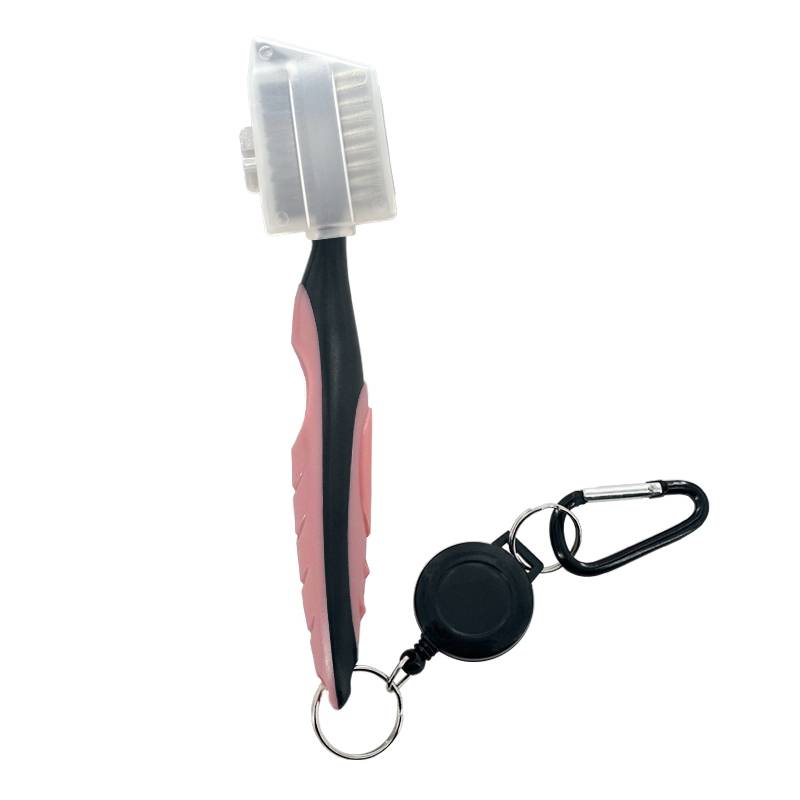 Light pink large handle brush+lid