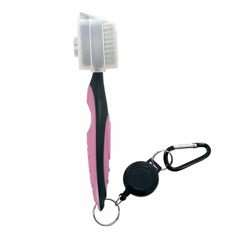 Pink large handle brush+lid