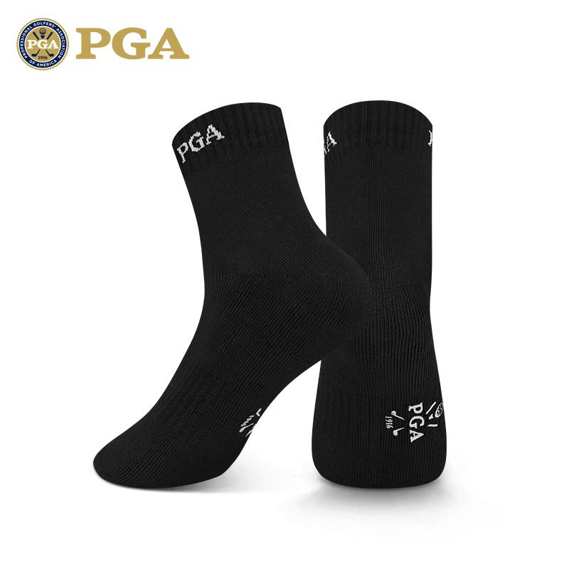 American PGA golf socks Men's summer thin air -breathable towel bottom socks in the middle of the socks can be worn in four seasons