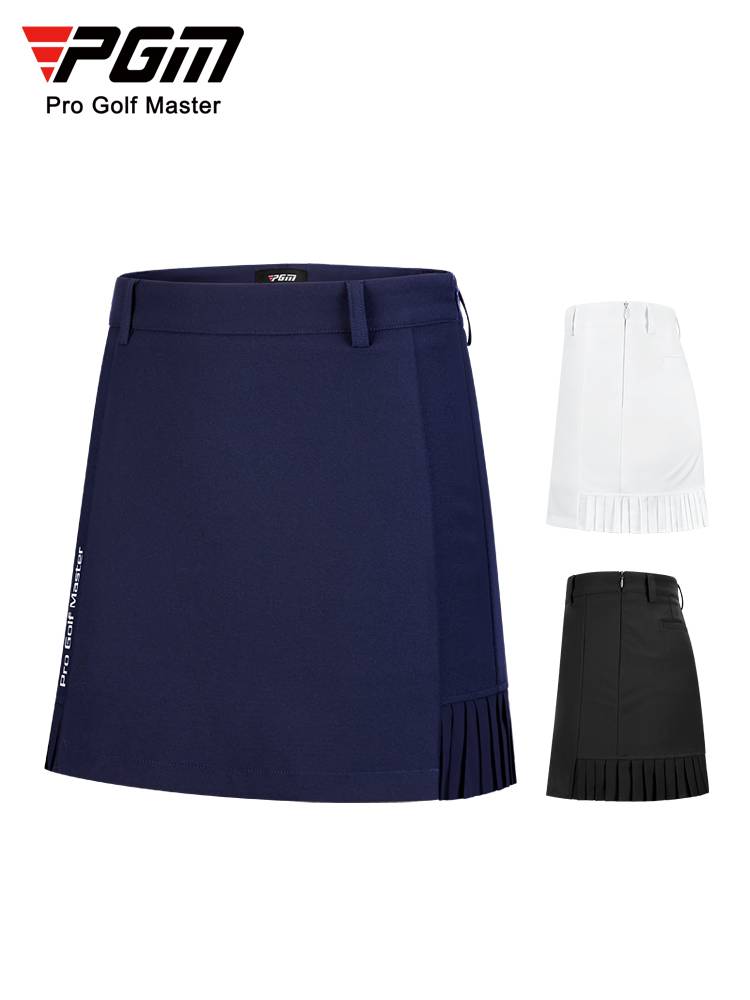PGM golf women's skirt women's skirt, tennis skirt, skirt, hip skirt, summer sports clothing white skirt
