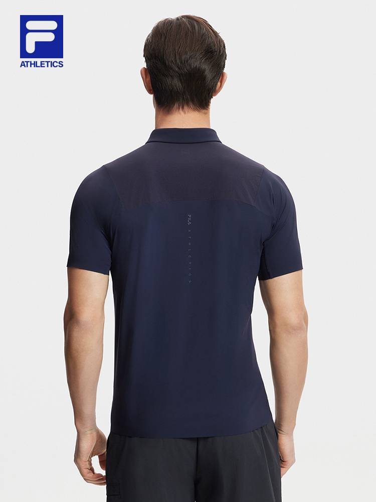 FILA, POLO MAN WITH A COOLER SHIRT, 2024, NEW MONEY FOR TENNIS SPORTS, AIR SHIRTS