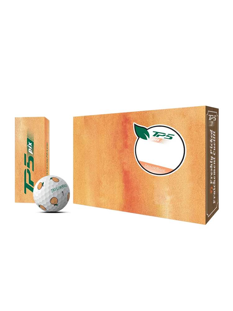 Taylor Made Tyler Megoft's new 24-year master's game limit TP5 Golf five-storey ball