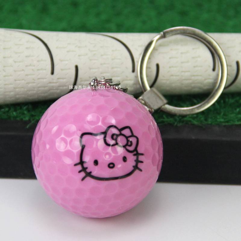 Pink single ball key button