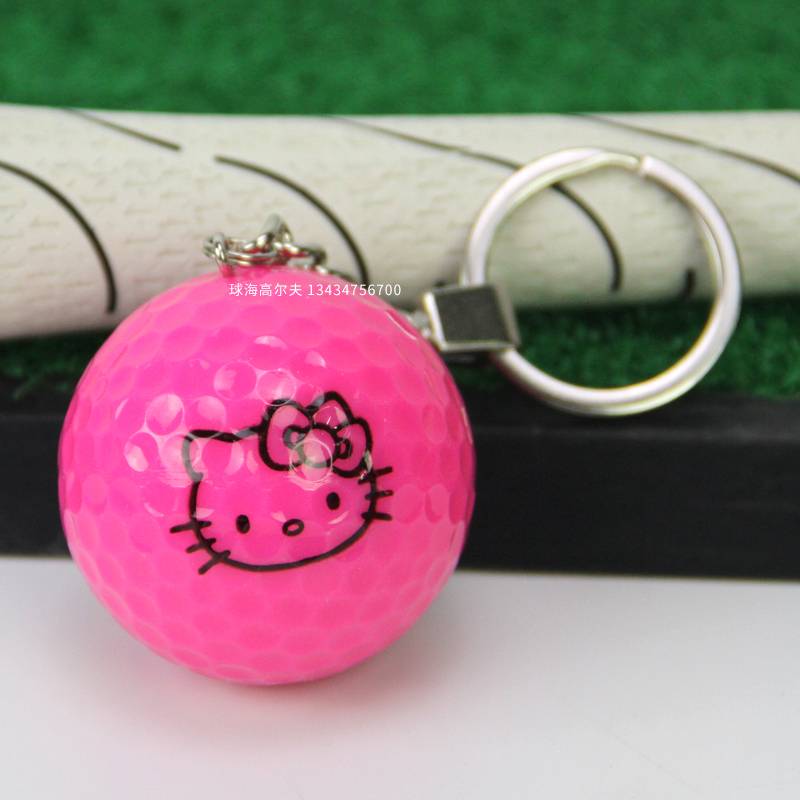 Red single ball key button