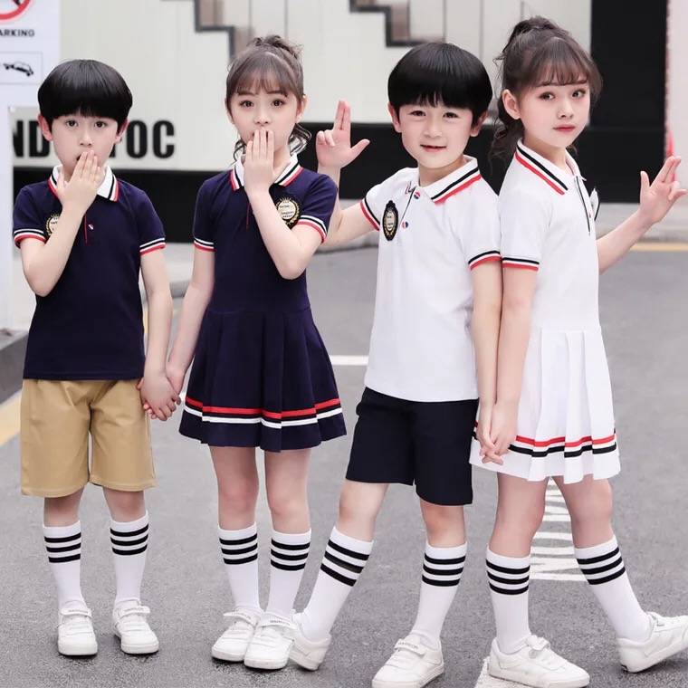 Golf clothing children's clothing summer girl short -sleeved dress ball skirt