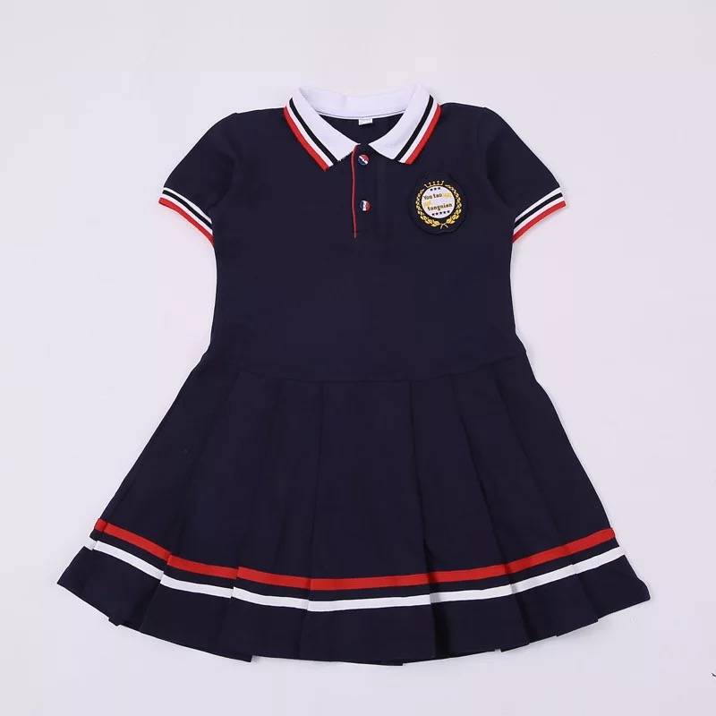 Golf clothing children's clothing summer girl short -sleeved dress ball skirt
