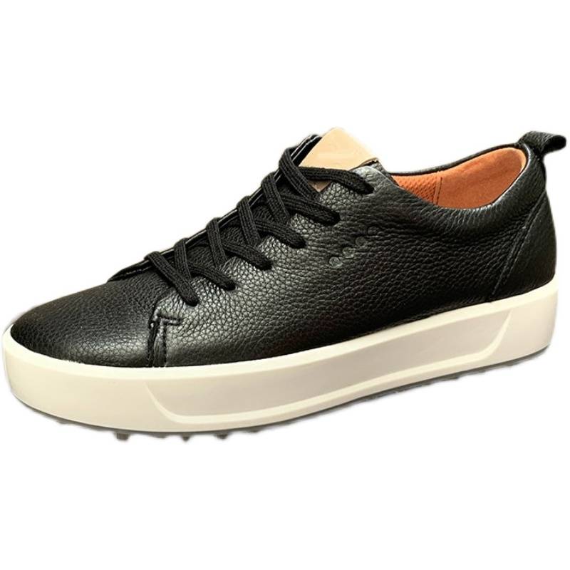 Cover the cabinet Qingcang women's leather sports leisure shoes leather leather wild outdoor golf shoes tide soft series