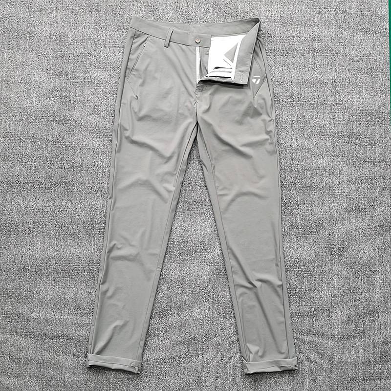 Golf wears long pants for the summer cold, thin, air-dry-drive-drive