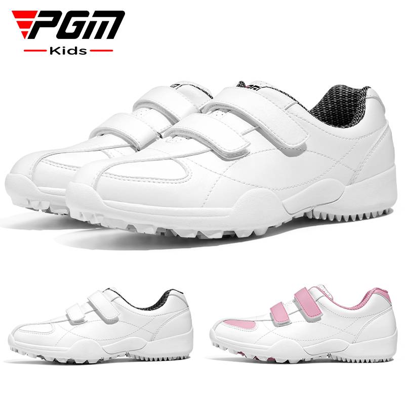 PGM children's golf shoes anti -slip shoes, boys, girls, magic stickers, comfortable young people breathable shoes