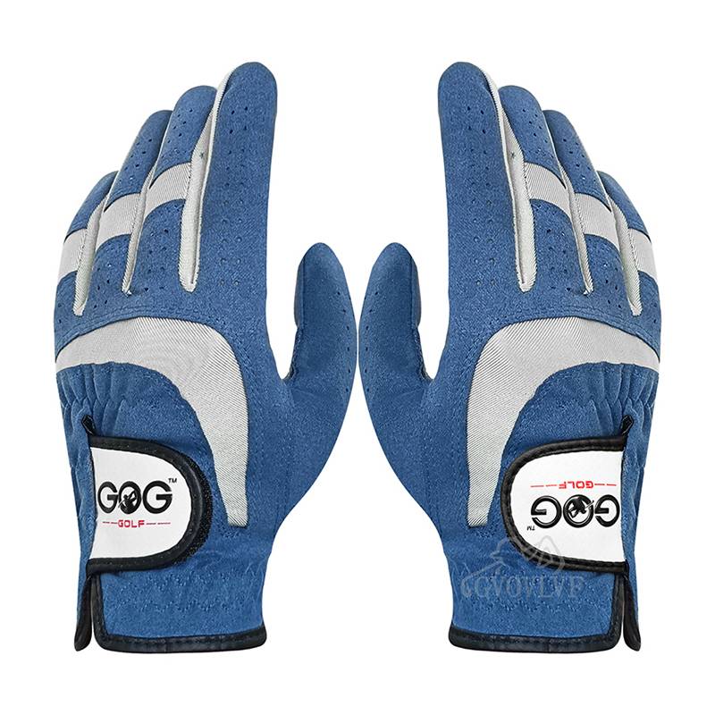 Golf gloves with magic stickers, super fibrous cloth, soft, wear -resistant, air -permeable, dirt -resistant can be washed 2