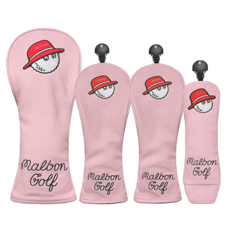 Beige golf club sleeve fisherman hat
