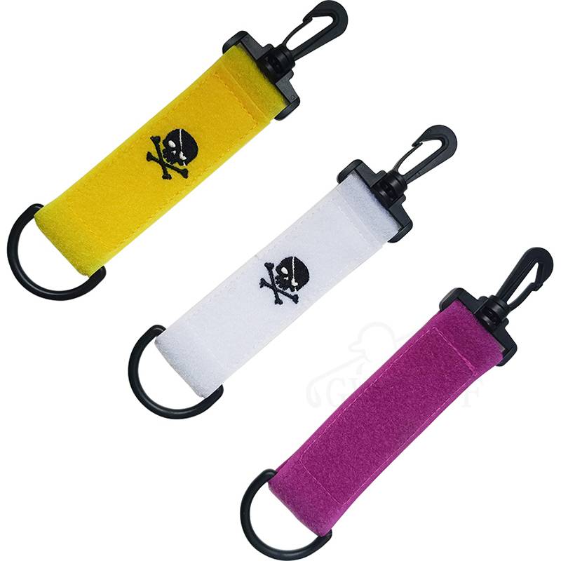 Golf gloves magic stickers are convenient to carry skull double -sided magic stickers pendant golf accessories fans products