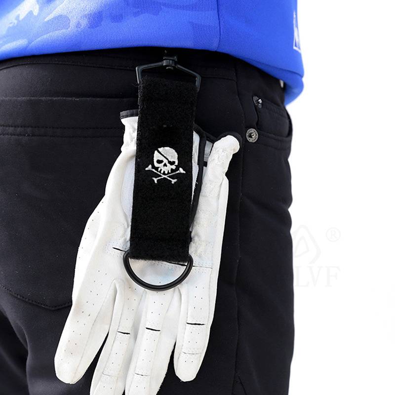 Golf gloves magic stickers are convenient to carry skull double -sided magic stickers pendant golf accessories fans products
