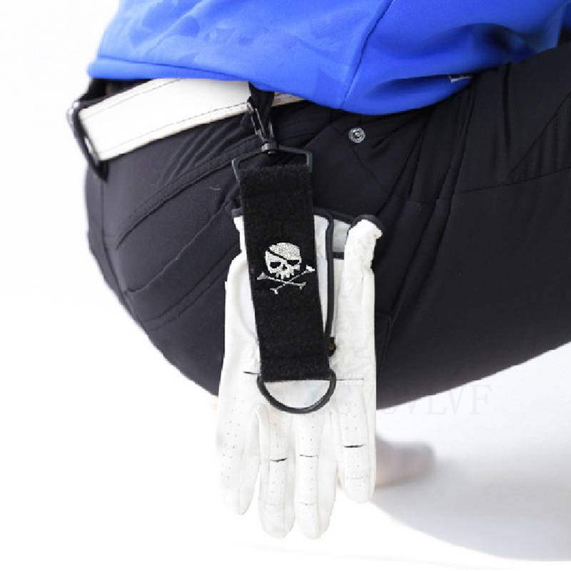 Golf gloves magic stickers are convenient to carry skull double -sided magic stickers pendant golf accessories fans products