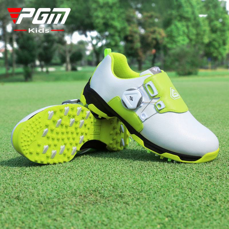 PGM children's golf shoes boys sports shoes children's knobs with young people summer anti -sliding air -breathable sneakers