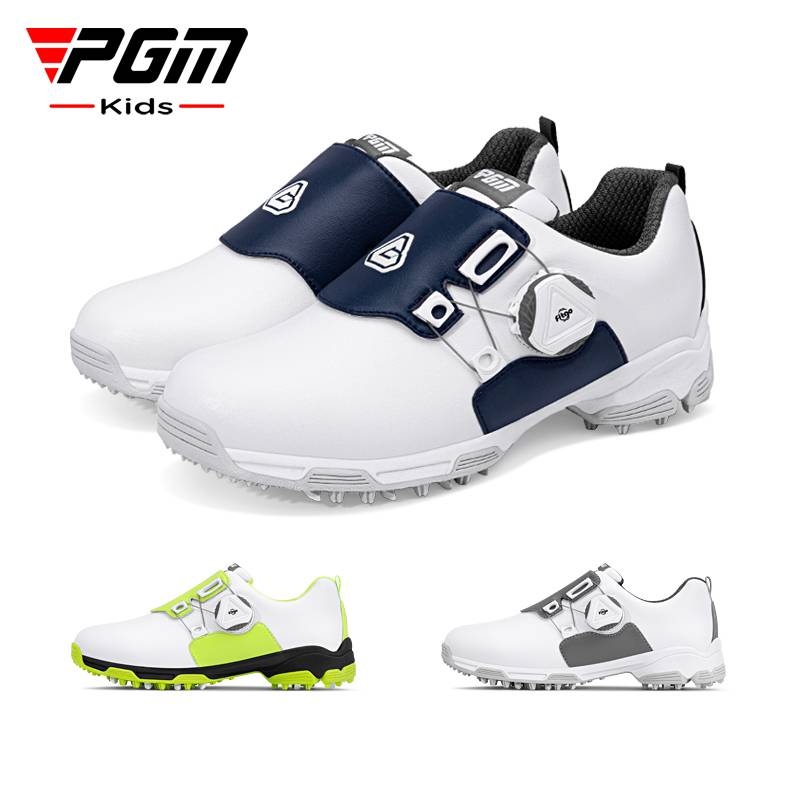 PGM children's golf shoes boys sports shoes children's knobs with young people summer anti -sliding air -breathable sneakers