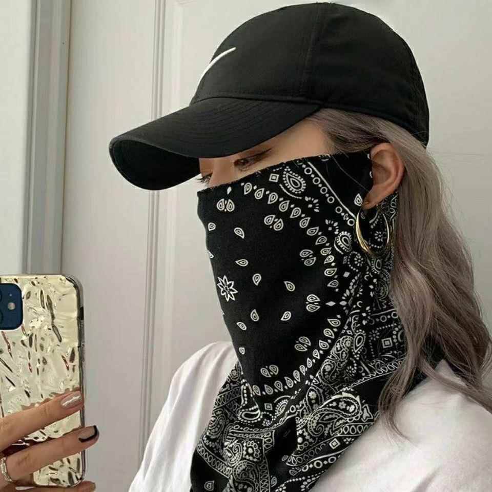 Golf Sports sunscreens men and women riding to cover their necks with ice mask face masks running summers