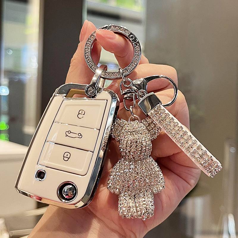 Volkswagen Golf 7.5 Seventy Seventh -generation 7RLINE High Seven High 7 Key Set Jiali 6 Men and Women Cute Dedicated Shell buckle
