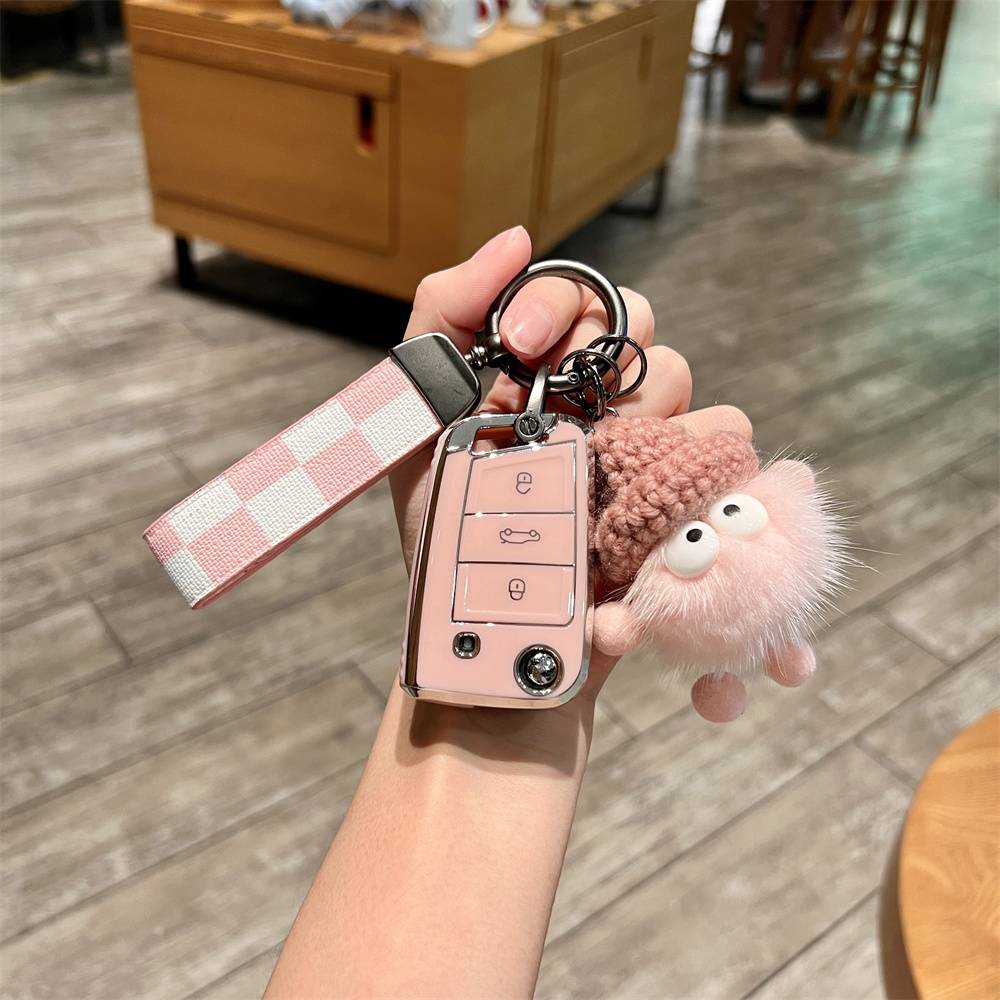 Pink [grid rope] explosion head