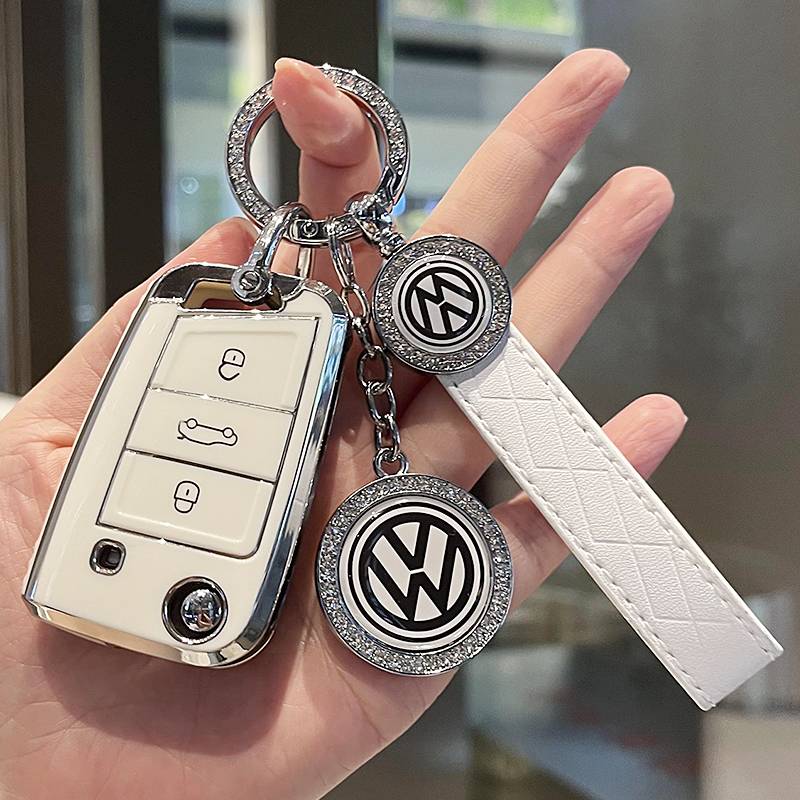 White+car logo chain+carbar belt