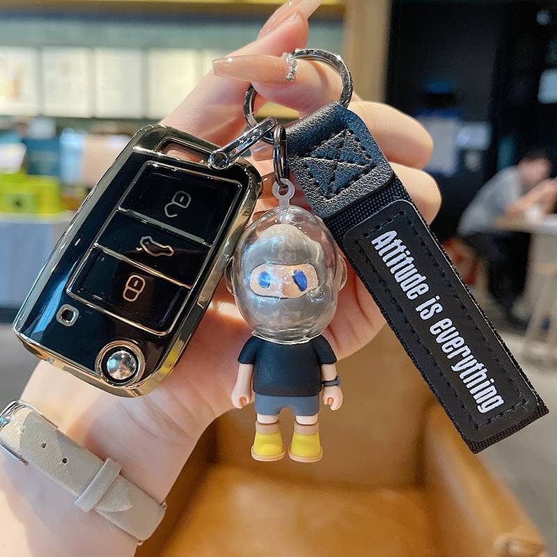 Applicable to Volkswagen Golf Key Case 24 New Golf 7 Carnish Rotal Key Case 7.5 fashion buckle men and women