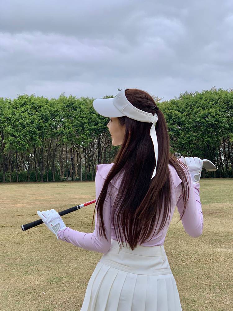 Legolf's Fashion Scrambles Polo long-sleeve golf skirts summer tennis skirts