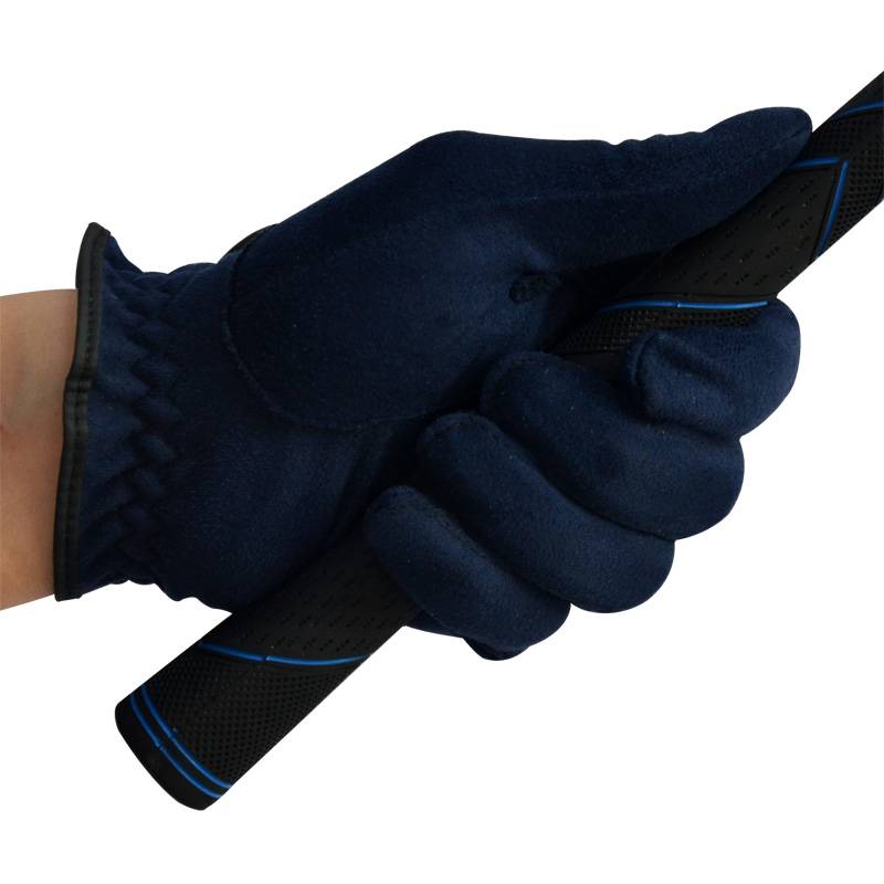 Two !Golf glove men's fiber cloth gloves are soft and breathable in summer left and right