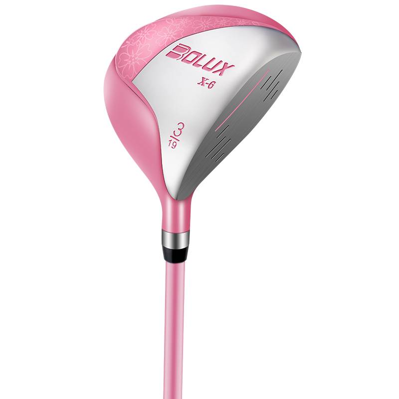 A NEW BOLUX GOLF CLUBS FOR YOUNG GIRLS WITH A LIGHTWEIGHT FULL OF CARBON