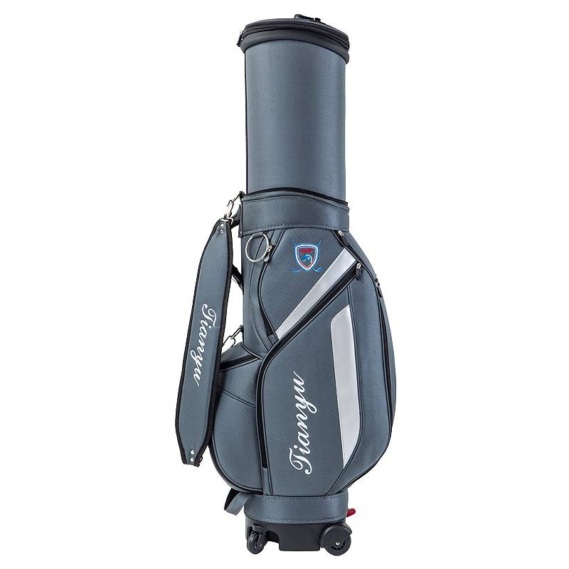 Innovative!Golf telescopic ball bag men and women multi -function consignment aviation club bag universal wheel brakes