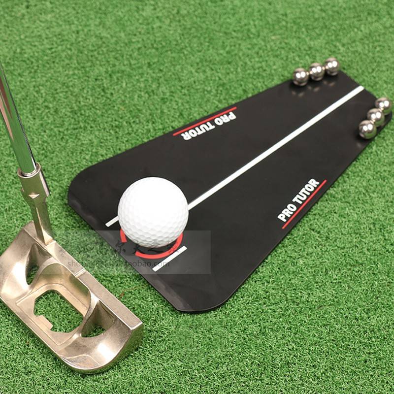 Golf push rod assistant training device indoor simulation trajectory teaching device precision push rod mentor auxiliary practitioner