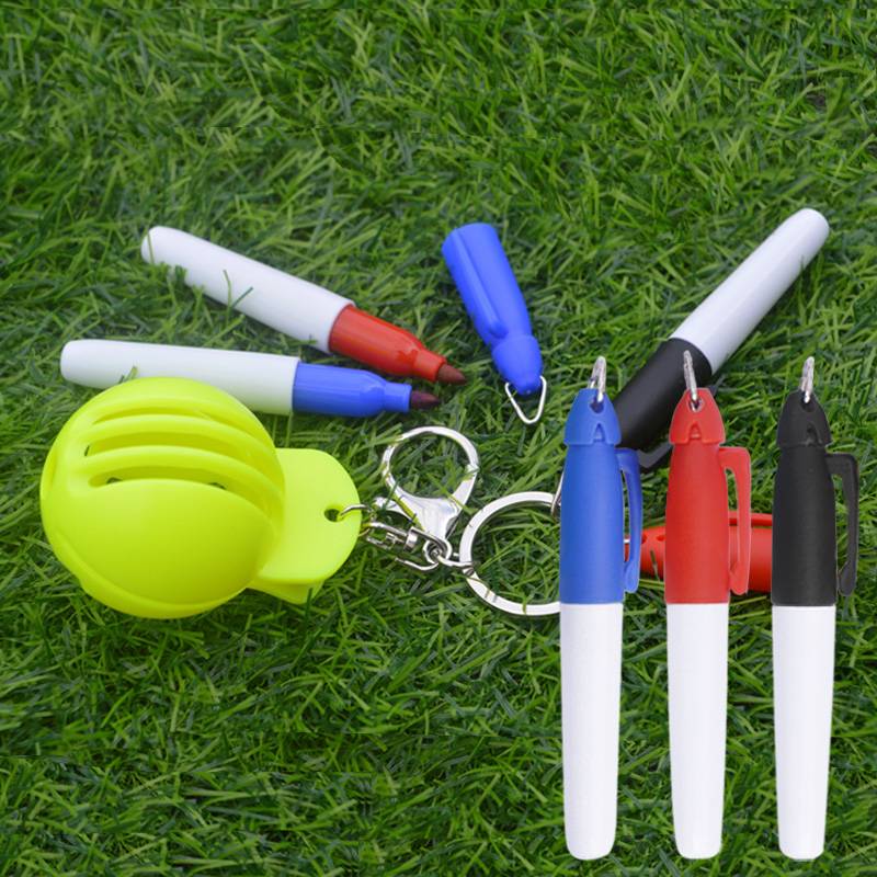 Fluorescent yellow+3 support 3 -color oil -based pen