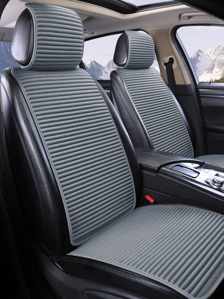 Summer linseed cushion four seasons universal buckwheat shell breathable cloth breathable cloth rear car cushion seat sleeve main driving
