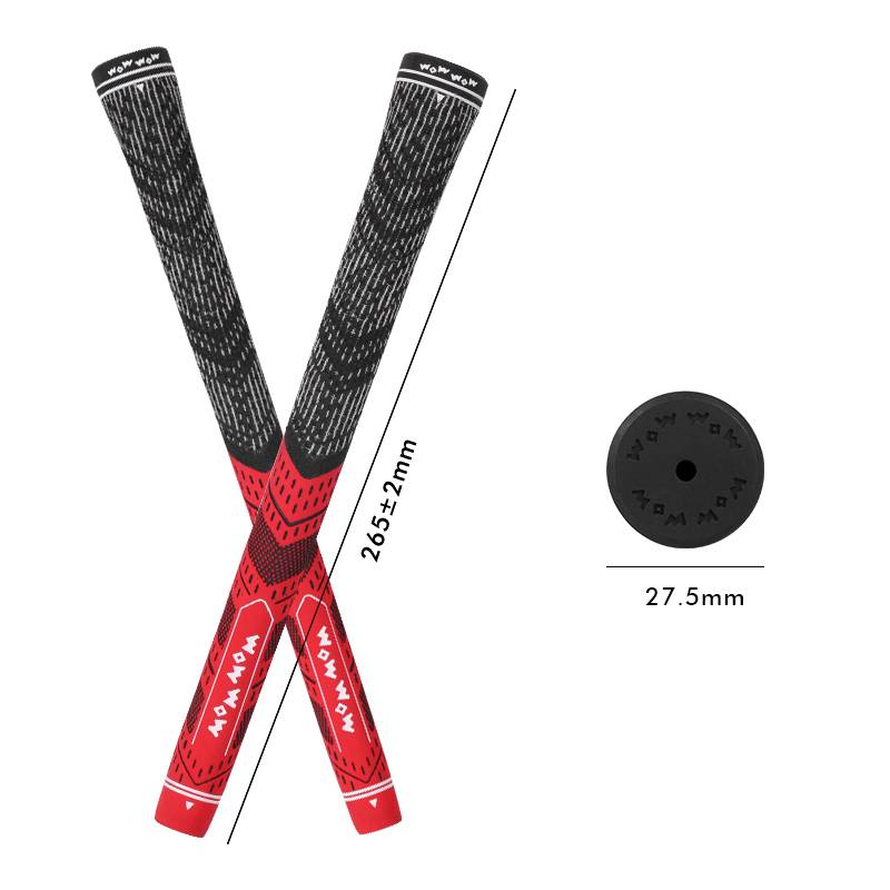 The new golf club grip of the hardcore wooden pole swing handle holds the men's and women's rubber hand handle handbar handle swing practitioner