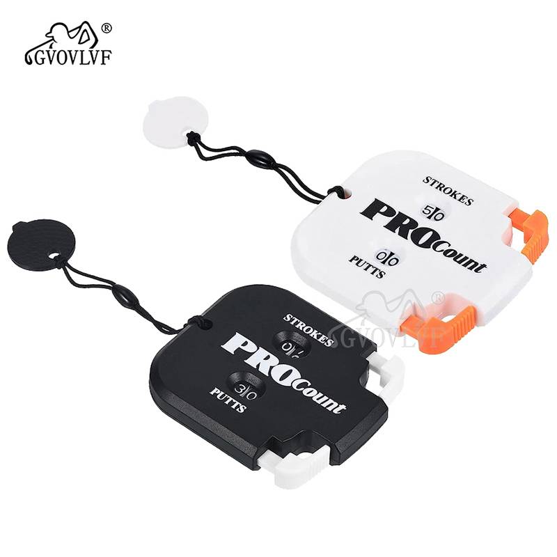 Golf scoreer square dual-position 0-9 counter GOLF fashion minimalist rod fans products accessories