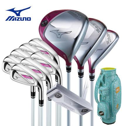 Mizuno Mizuno golf club Golf EFIL ladies cock full set of ultra -light carbon junior high -level