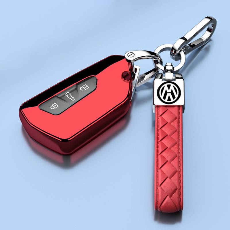 Keycase + lambskin button