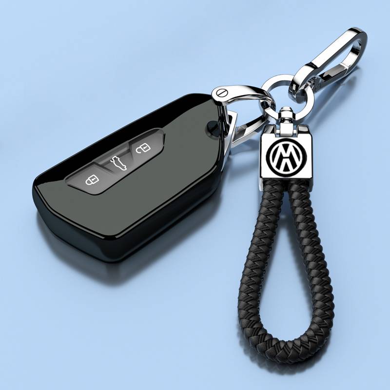 Keyset + knitted rope button