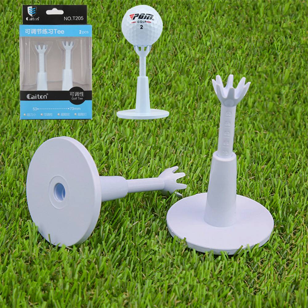 Golf Ball TEE Ball Nail Rotating Practice Team Adjustable High Can Bend the Soft Adhesive Ball Golf Ball Ladder