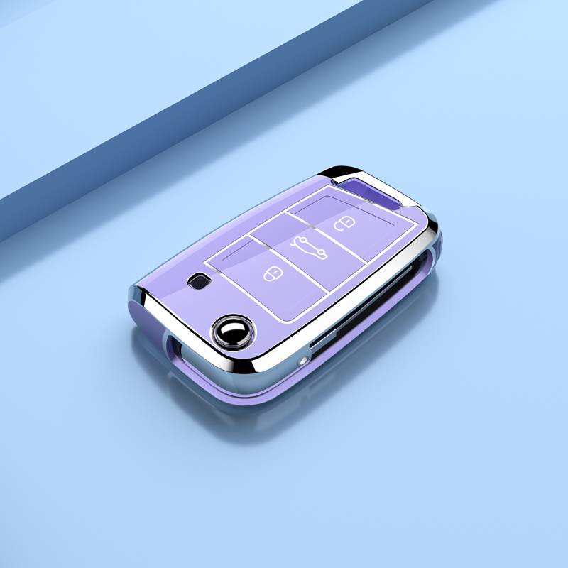 Elegant purple-single shell