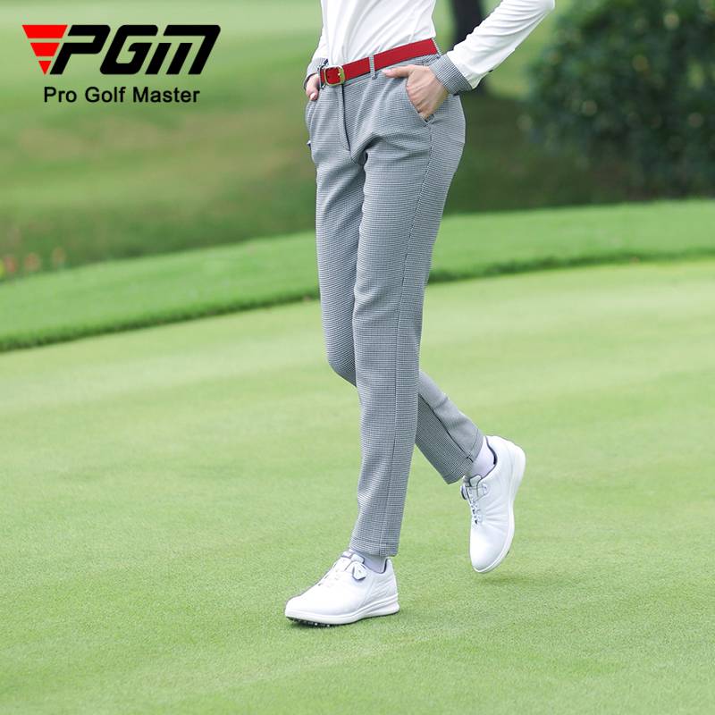 Pgm Korean version of golf belt soft PU Ms. Permanent Decoration square belt sports belt