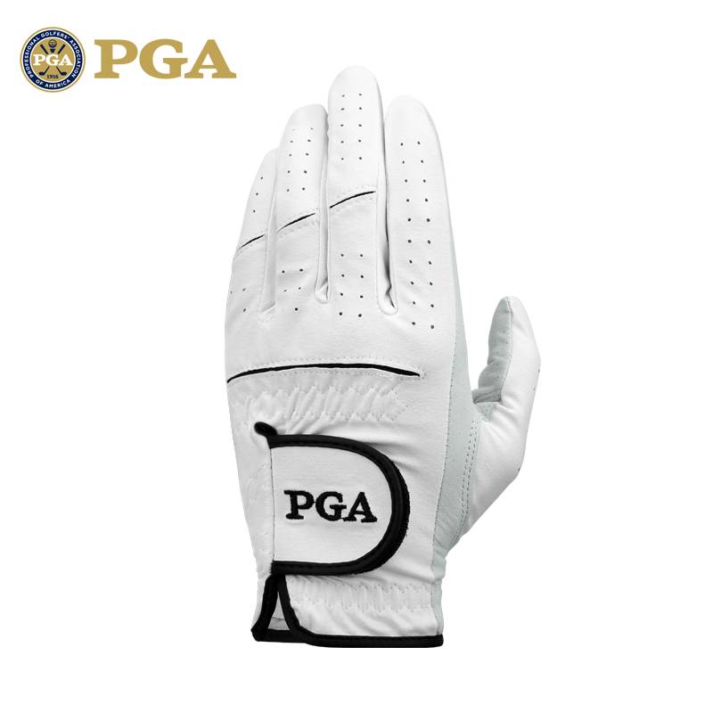 American PGA golf glove men's leather gloves left and right hand lambskin+ultra -fiber leather super breathable