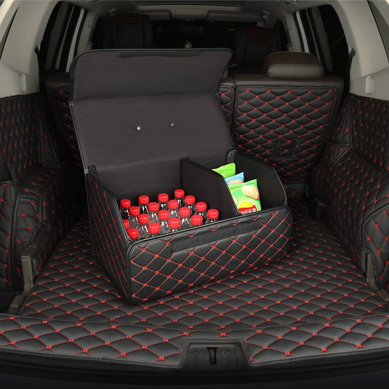 Volkswagen Golf Langya Pasteng Magotan Exploration Yue Tun Guan CC Dedicated Trunk Folding Storage Box@