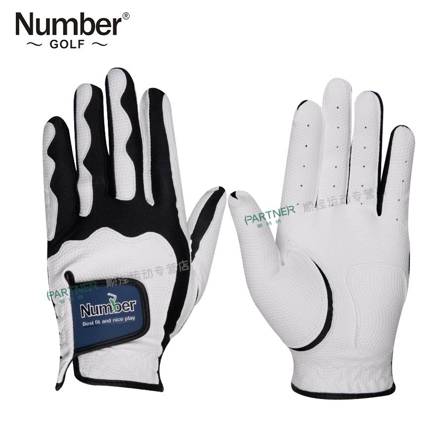 Number golf glove super telescopic magic durable men and women, the same golf left and right hand two gloves new models