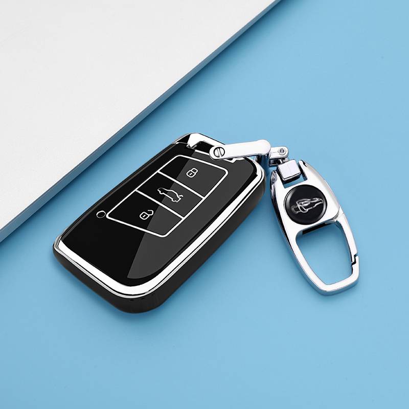 Volkswagen D-Osia Black [Single shell+car logo metal buckle]