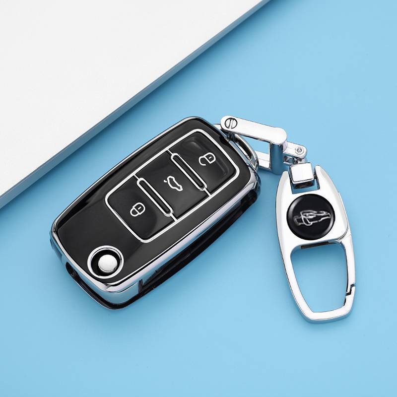 Volkswagen A-Osmalid Black [Single shell+car logo metal buckle]