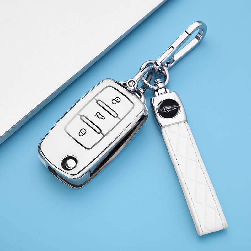 Volkswagen A-Snowy White [Single shell+white pressure pattern double buckle]