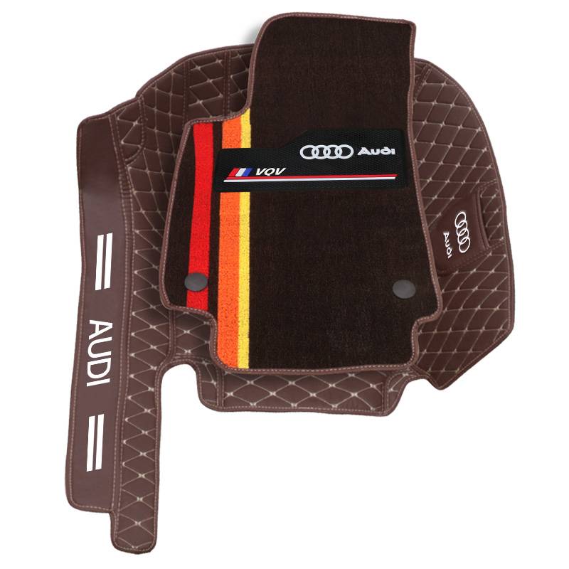 AUDI A4L A6L A5 A3L, Q5L Q2 A1 A7L, FULL-SCOPE VEHICLE FOOT MAT DRIVER