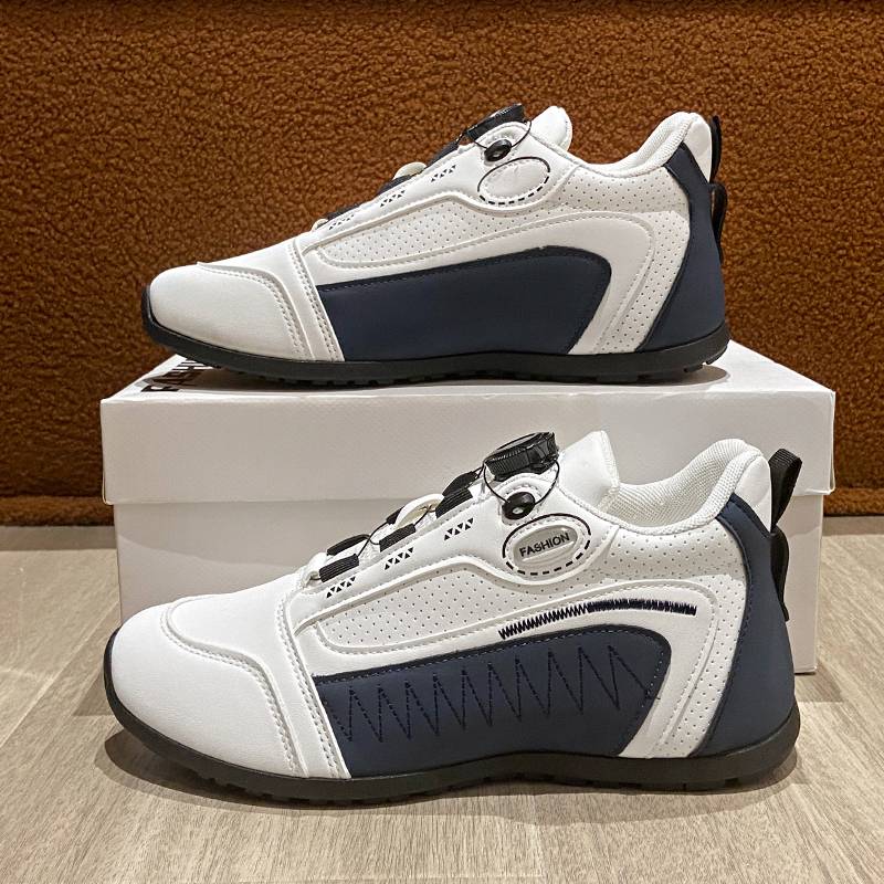 Golf shoes men's and women's sports shoes waterproof anti -slip fixed nails Golf training shoe rotation buckle golf shoes