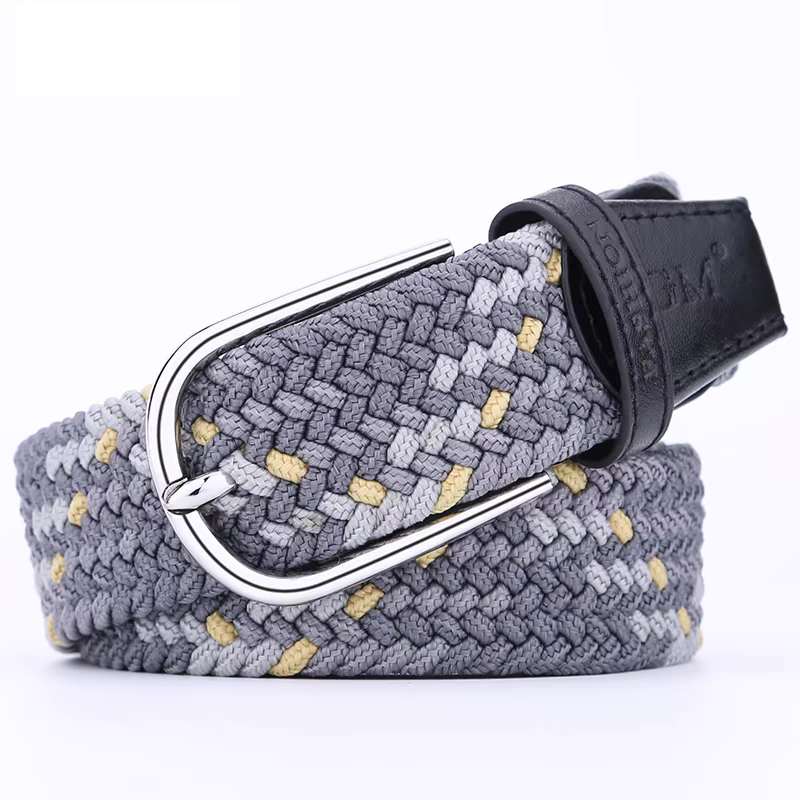golf belts, men and women alike, knitting belt pins, golf outdoor sports and leisure pants