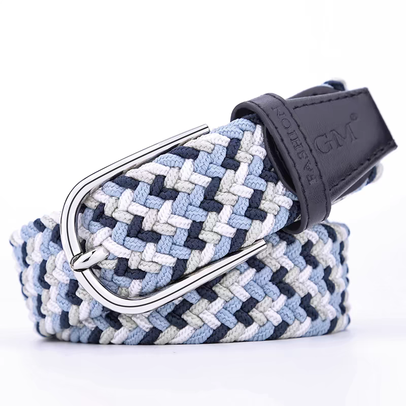 golf belts, men and women alike, knitting belt pins, golf outdoor sports and leisure pants